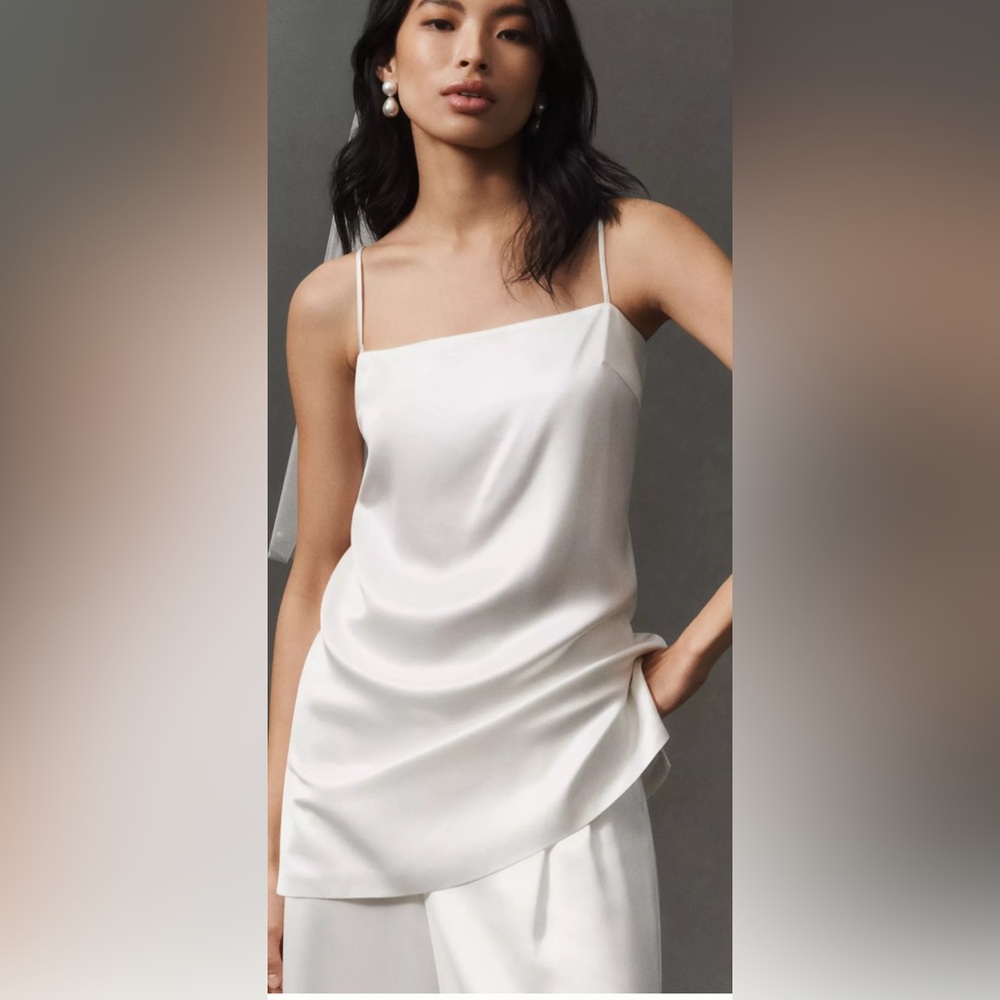 The Vienna Longline Satin Cami by Mare Mare
